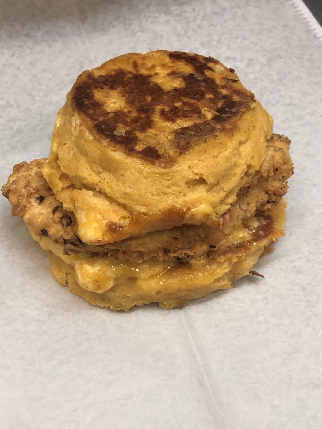 Spicy Chicken Pimento Cheese Biscuit